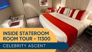 Celebrity Ascent Inside Room Tour 11300 | Celebrity Cruises Interior Room Tour