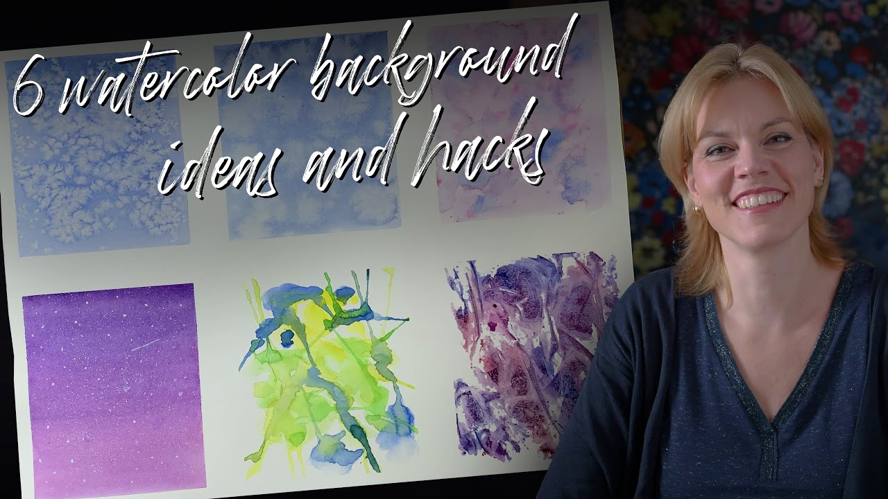 6 Watercolor Background Ideas and Hacks