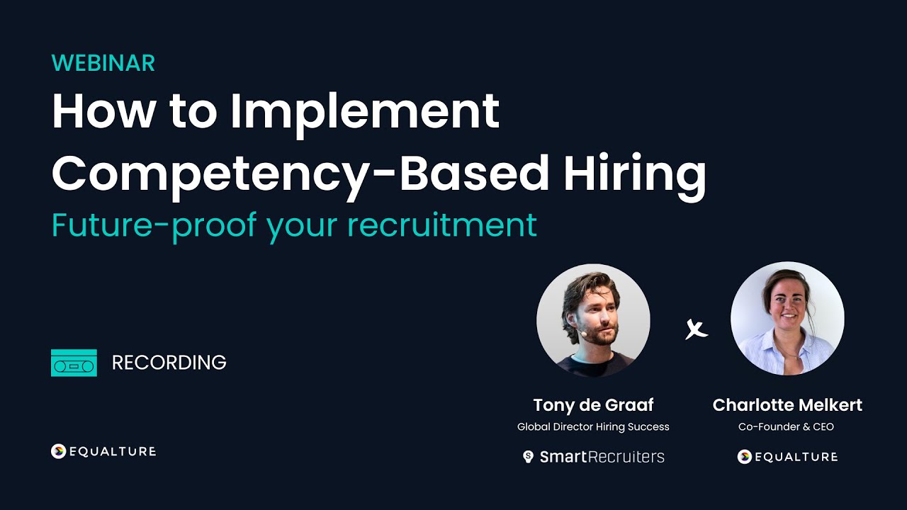 How to Implement Competency-Based Hiring: Future-proof your recruitment  l WEBINAR