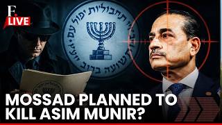 Mossad Plot To Assassinate Pakistan's Asim Munir: Explosive Claim Sparks Storm | LIVE