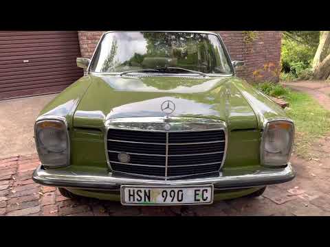 1976 230.4 walk around vid discussing the general condition of the car.