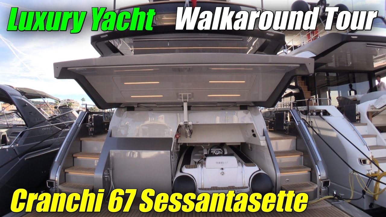 Fabulous Yacht !!! - 2023 Cranchi 67 Sessantasette - Debut at 2022 Cannes Yachting Festival