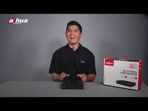 Dahua New Cooper-I series AI DVR video recorder Unboxing