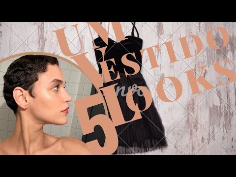 KEROLYN SOARES | um vestido 5 LOOKS