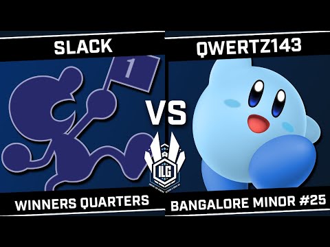 Slack (Game & Watch) vs qwertz143 (Mii Gunner/Kirby) - ILG Bangalore Minor #25