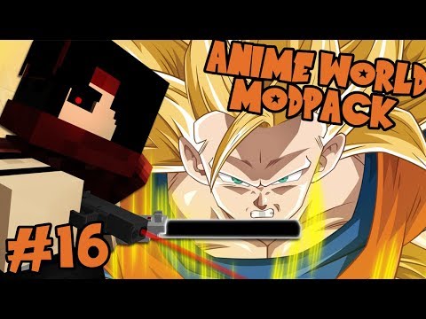 The Epic Power of Gingershadow! | Minecraft Anime Modpack!