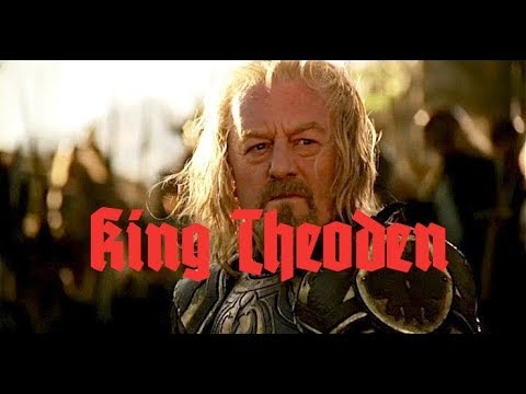 Lord of Rings paint off "King Theoden" pt.1
