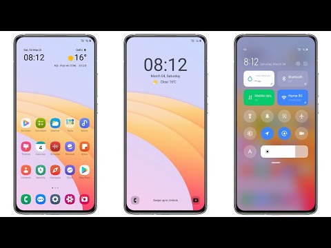 Samsung One UI style MIUI Theme: One V