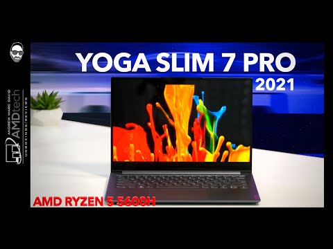 External Review Video yxd_74gqmKw for Lenovo Yoga Slim 7 Pro 14ARH05 14" Laptop 2020 w/ AMD