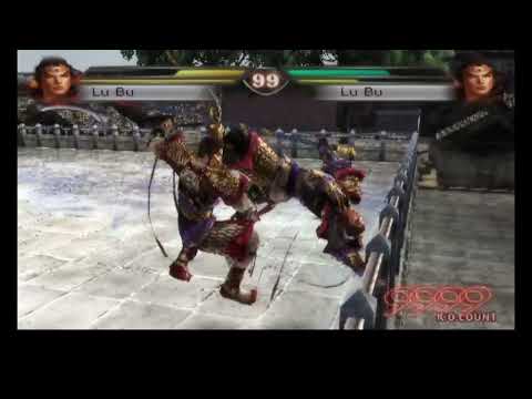 Dynasty Warriors 4 XL Lu Bu Vs Lu Bu Challenge mode only counter attack