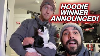 LIVE!!! PICKING A HOODIE GIVEAWAY WINNER!