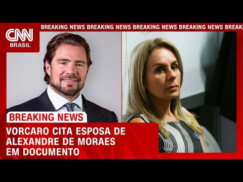 Vorcaro sobre esposa de Moraes: “É o pagamento mais importante que temos” | BASTIDORES CNN