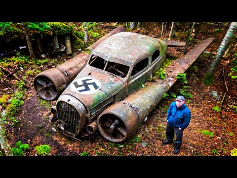 20 Strangest Abandoned Nazi Germany Vehicles Ever Found