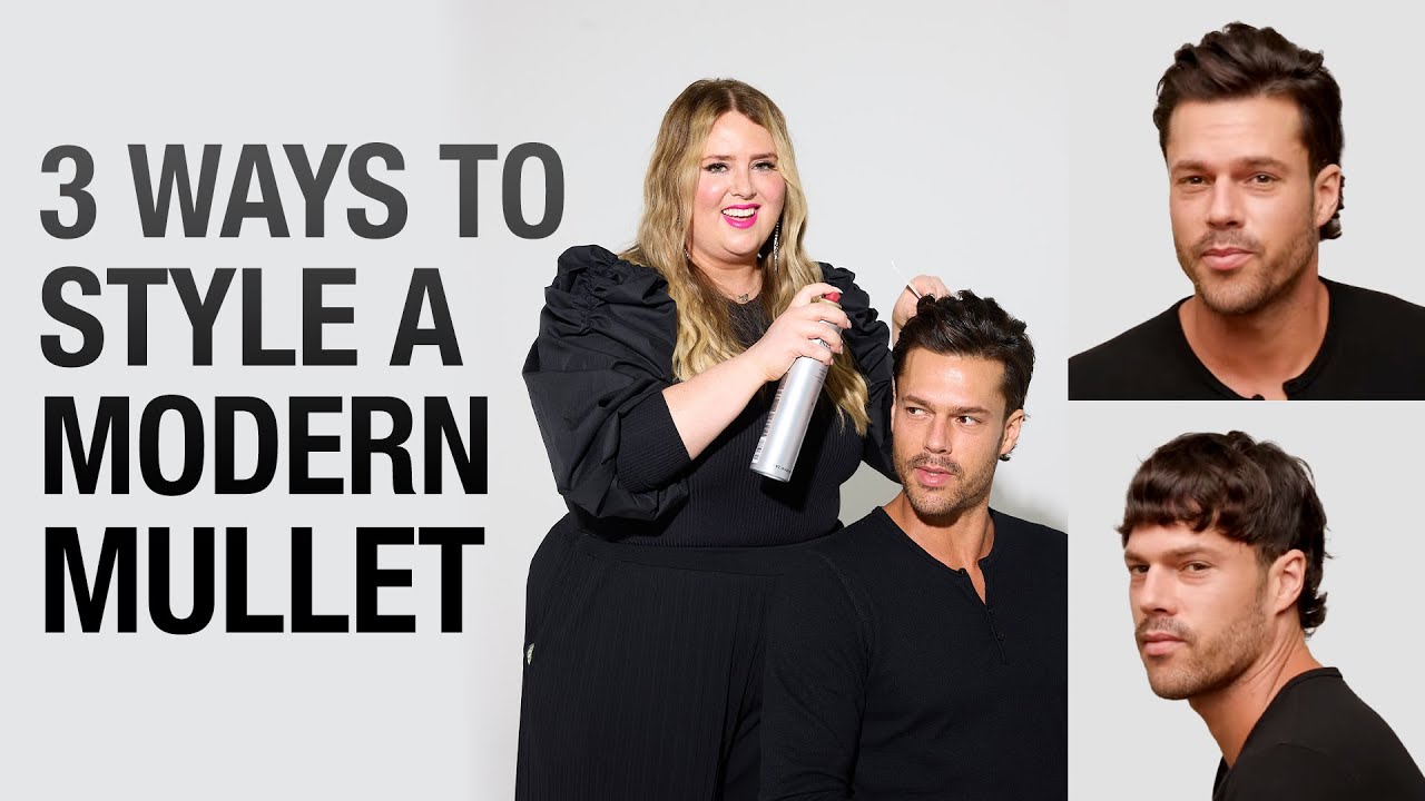 3 Ways to Style the Modern Mullet | Short Hair Cut Styling Tutorial | Kenra Professional