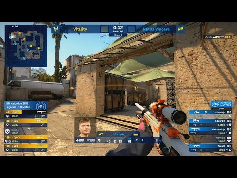 TRIPLE OVERTIME!! - NaVi vs Vitality - IEM Katowice Major 2019 - CS:GO