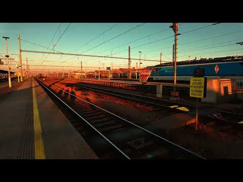 Abfahrt EC276 Metropolitan Budapest-Nyugati -Praha Hl.n. via Bratislava .HI.st am 26.12.2024