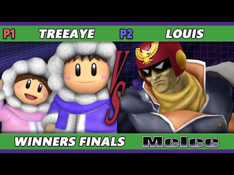 S@X 476 Winners Finals - Treeaye (Ice Climbers) Vs. Louis (Captain Falcon) Smash Melee - SSBM