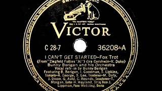 1938 HITS ARCHIVE: I Can’t Get Started - Bunny Berigan (Bunny Berigan, vocal) (Victor version)