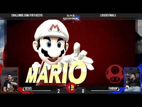 FGF15 - Jesus (Mario, Captain Falcon) Vs. Fabian (Sonic, Captain Falcon) - Losers Finals