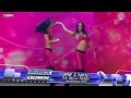 The Bella Twins Entrance 2009