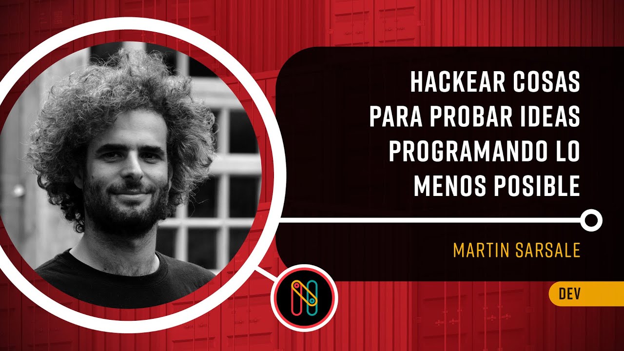 Hackear cosas para probar ideas programando lo menos posible
