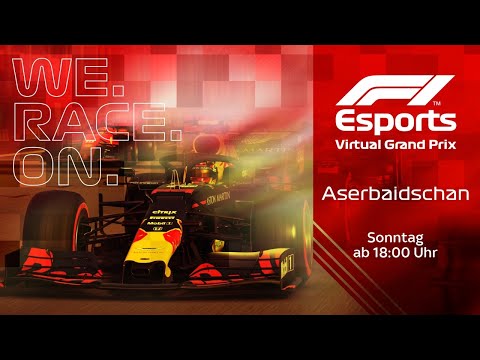 F1 Virtual Grand Prix von Aserbaidschan | Mit Charles Leclerc und Co.