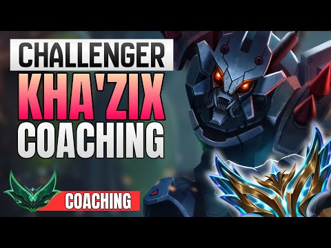 The Rank 1 Kha’Zix Shows YOU How to Carry Every Game (Jungle Coaching)
