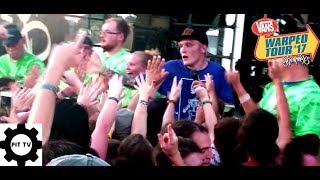 Neck Deep- Cant Kick Up The Roots (live Vans Warped Tour 2017)