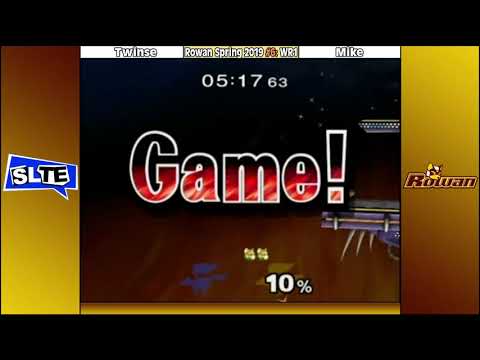 Rowan Spring 2019 #6: Twinse (Falco) Vs. Mike (Fox) - WR1