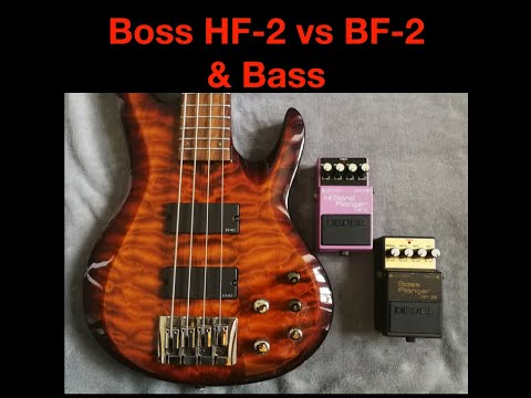 Boss BF-2B vs Boss HF-2 & Bass
