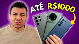 Melhores CELULARES Até R$1000 Pra Você Comprar AGORA Em 2026!!! BOM E BARATO