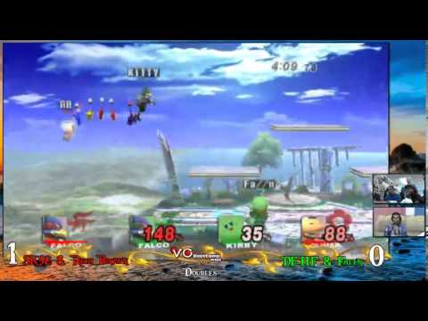 Brawl - Golden Coast - Doubles WB3 - SK92 & Rich Brown (Red) vs DEHF & Falln (Green) - SSBB - SSBB