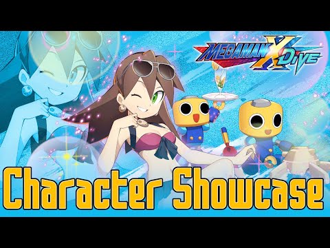 Swimsuit Tron 5* Character Showcase - Mega Man X DiVE