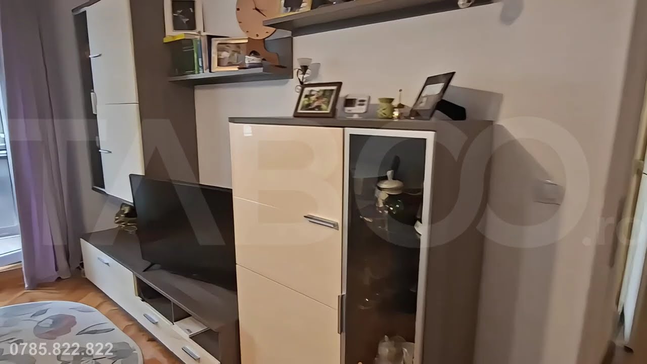 Apartament decomandat de vanzare 2 camere pivnita 2 balcoane - Video