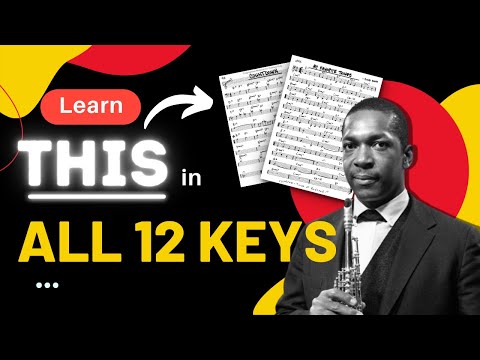 3 Easy Steps to Learn Any Jazz Standard in All 12 Keys