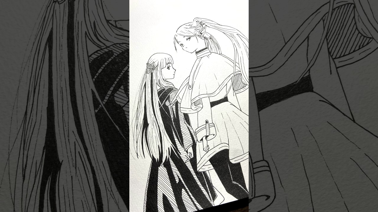 フリーレンとフェルン。