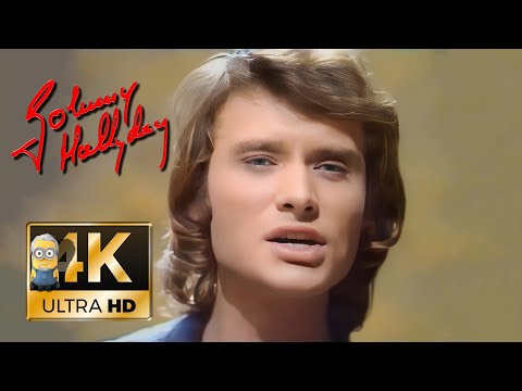 Johnny Hallyday - Essayez (1970) AI 4K Enhanced