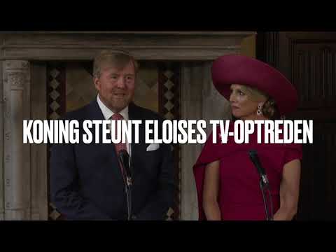 Koning Willem-Alexander steunt Eloise