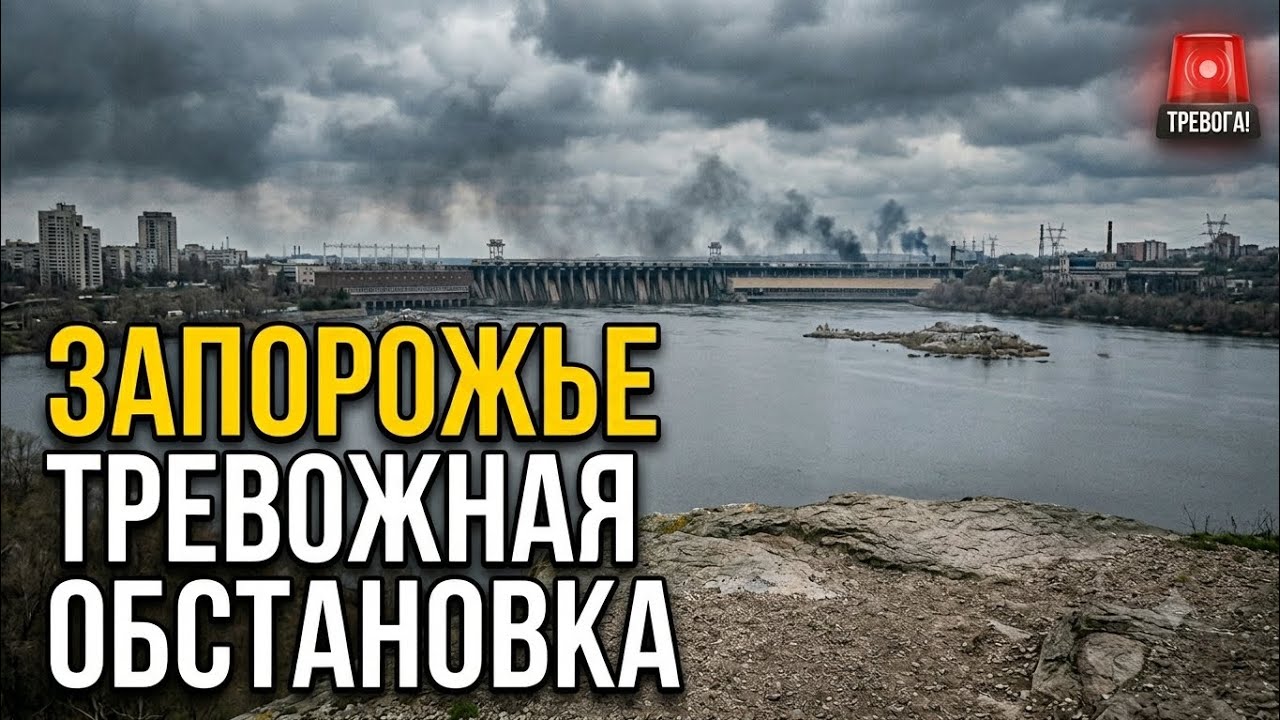 Запорожье ТЯЖЁЛАЯ ОБСТАНОВКА В ГОРОДЕ 05.06.2026