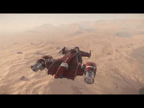 Star Citizen PTU 3.8.1 Cutlass RED tour on Daymar