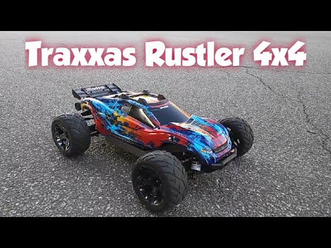 Rustler 4x4 with 13 tooth pinion on 3s