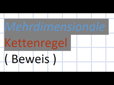 Analysis 2: Beweis der Kettenregel im Mehrdimensionalen