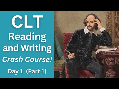 CLT Reading and Writing Crash Course! - Day 1 (Part 1)