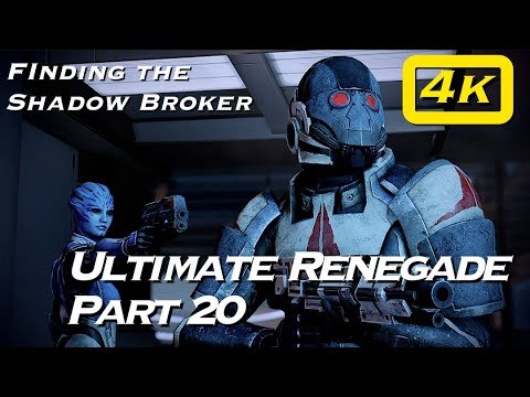 Mass Effect 2 Legendary Edition PS4 PS5 Renegade Walkthrough Part 20: Finding The Shadow Broker