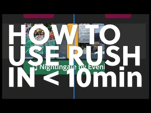 How to use Adobe Premiere Rush... In less than 10 minutes!