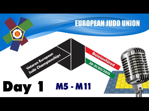 Veteran European Judo Championships 2015: Day 1