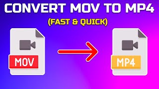 How to Convert MOV to MP4 on Mac/Windows for Free