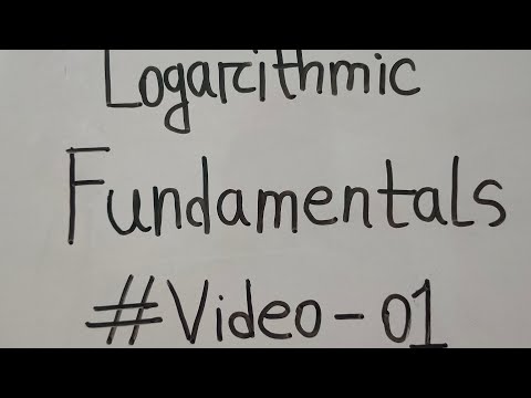 Log-01 Logarithmic Fundamentals, Extra Topic