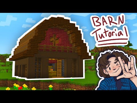 Insane Minecraft Barn Build Tutorial - Easy Steps to Master the New Update 1.20 with ScootterBoo