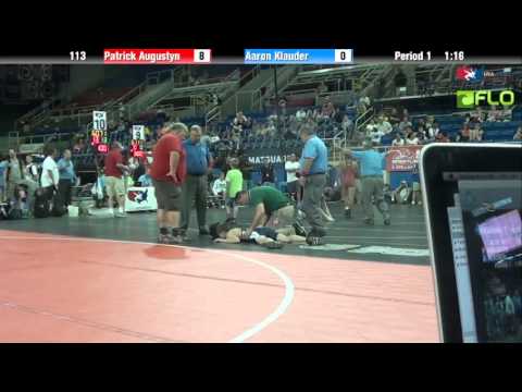 Cadet 113 - Patrick Augustyn (Illinois) vs. Aaron Klauder (Washington)